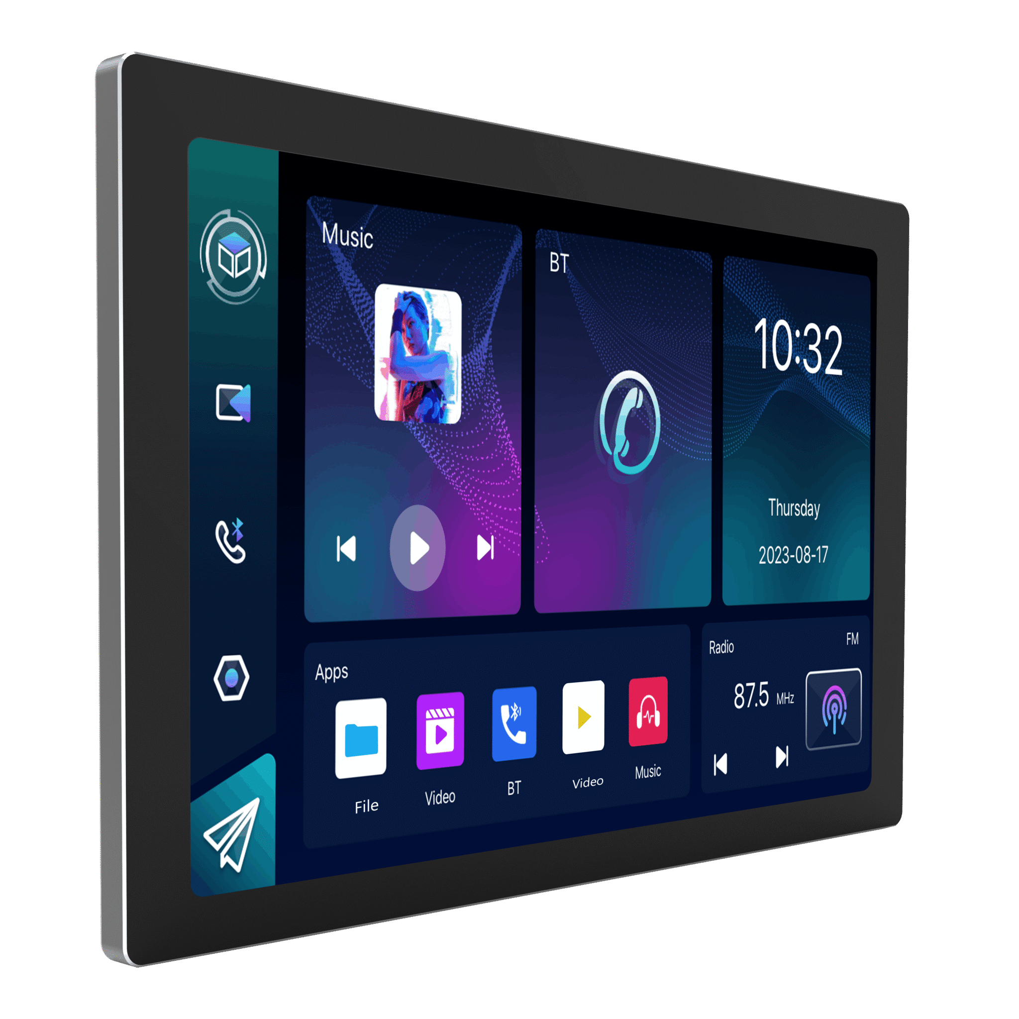 Android A56 large screen car infotainment platform