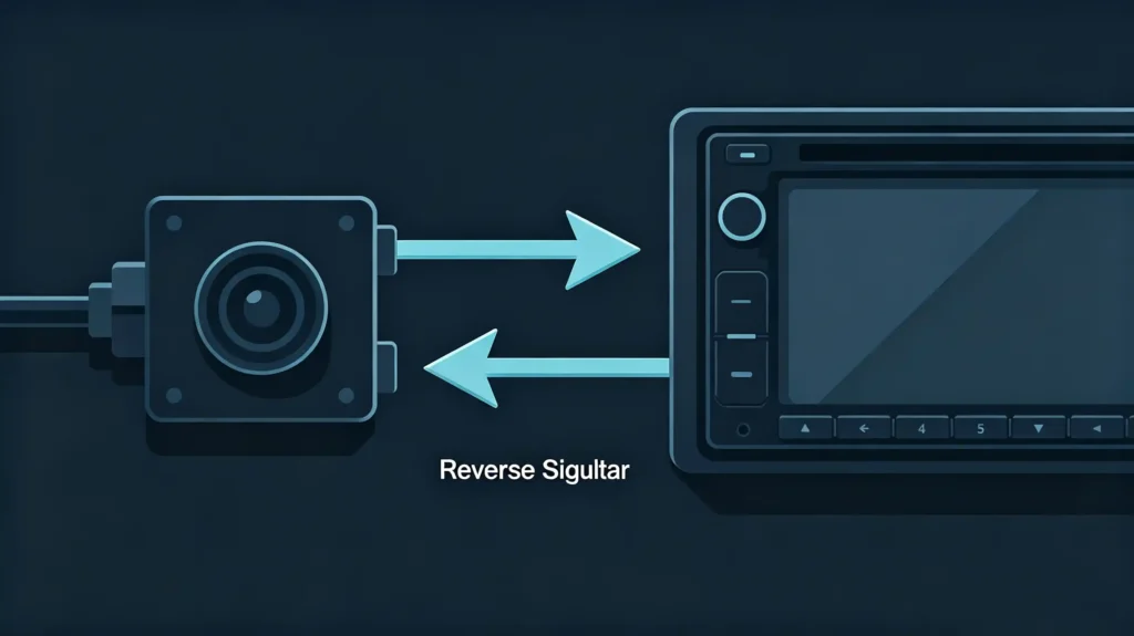 Camera to head unit compatibility showing video input and trigger method