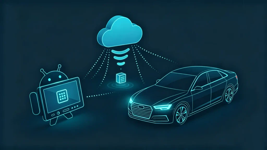 OTA firmware update delivery to Android head unit remotely