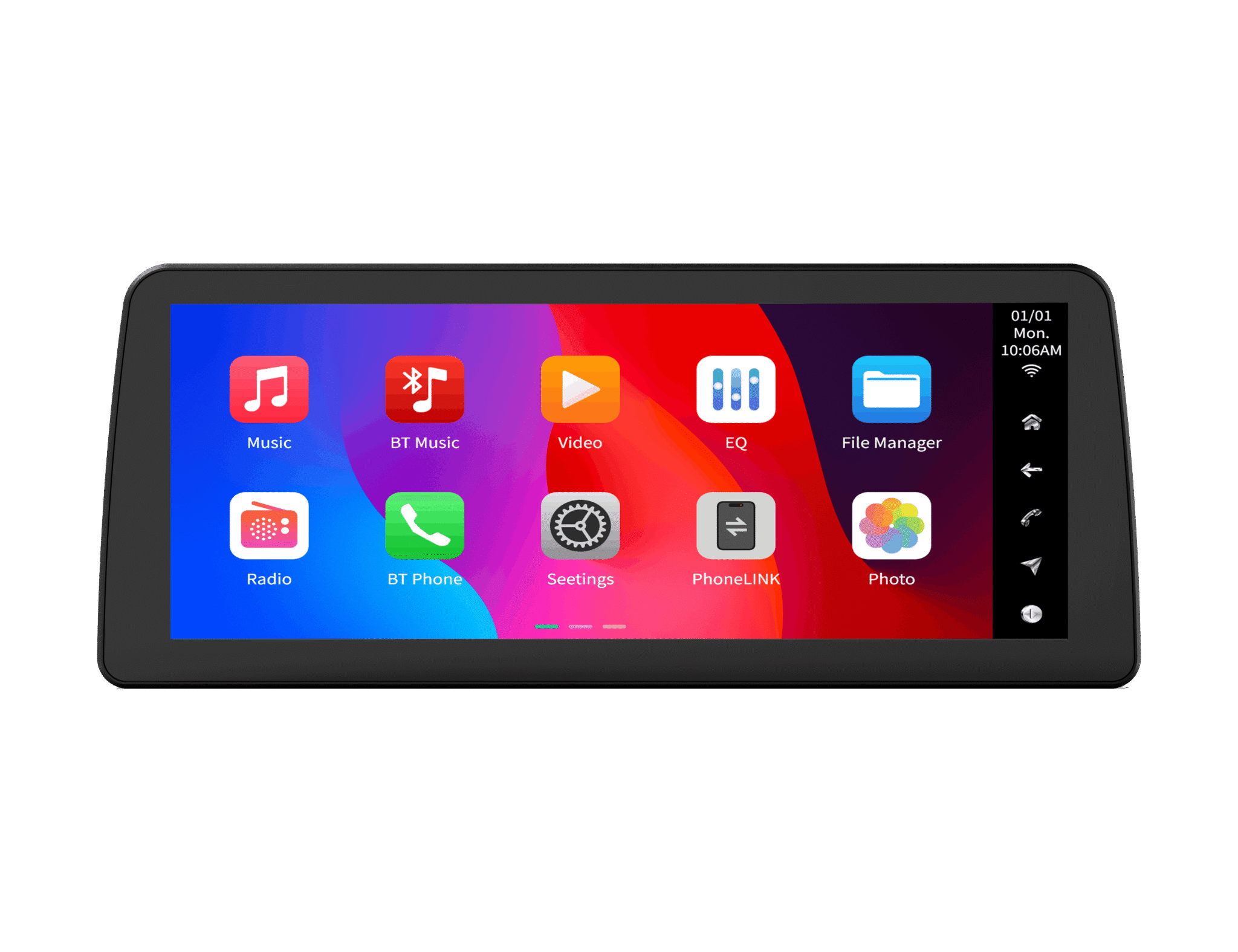 RUNGRACE Android A55 touch screen car audio player