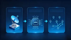 GPS antenna vs module vs navigation software function comparison