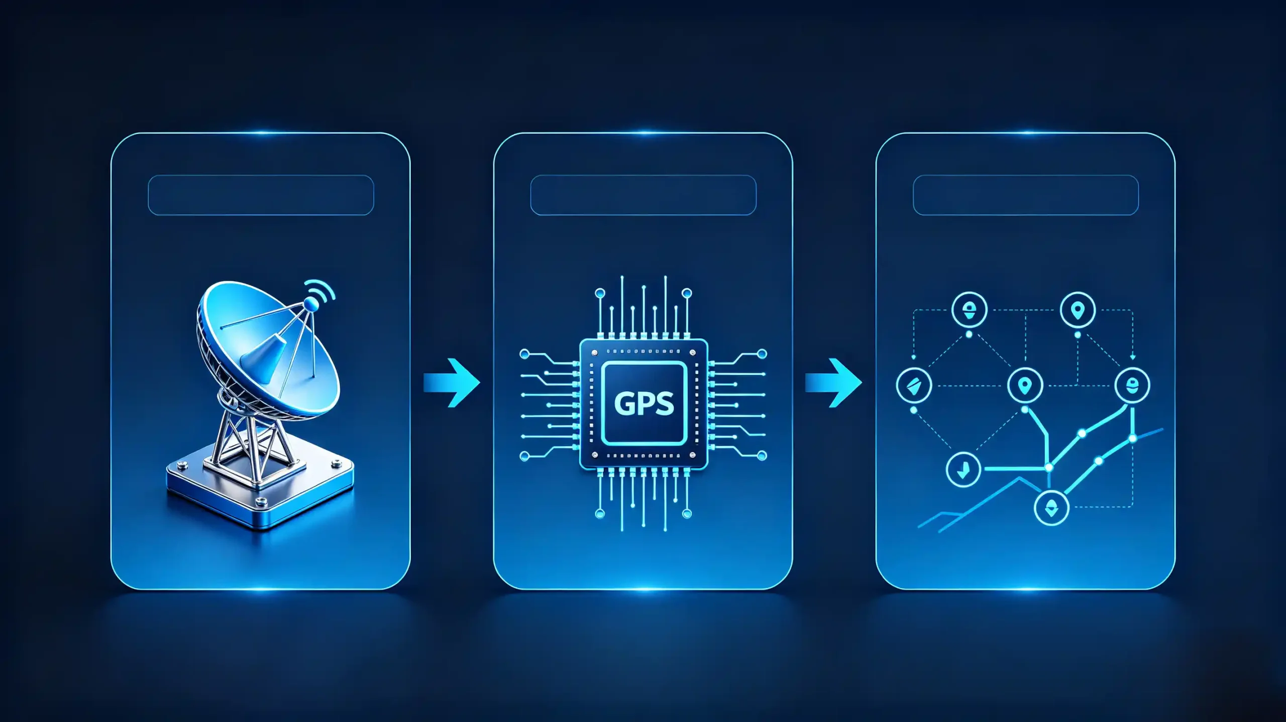 GPS antenna vs module vs navigation software function comparison
