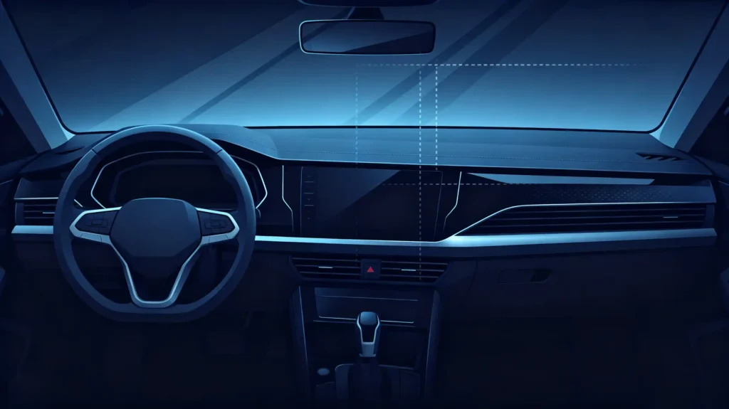GPS signal obstruction from metallic tint and dashboard placement